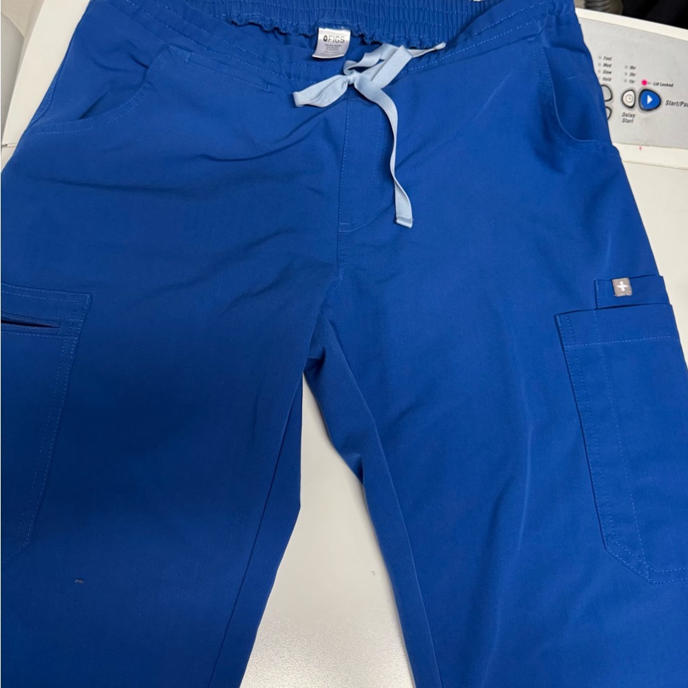 Figs Women's Blue Joggers - Picture 2 of 6